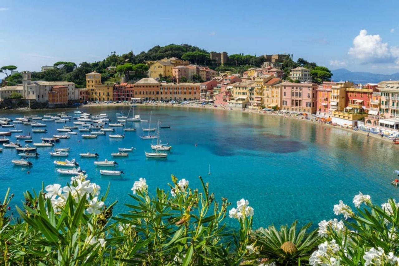 Appartamento Taggiasca A Riva Trigoso Sestri Levante Bagian luar foto